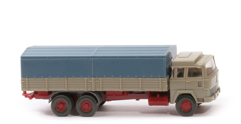 Magirus 235 TE, Solo-LKW - olivgrau, BP 47m - 475/1a