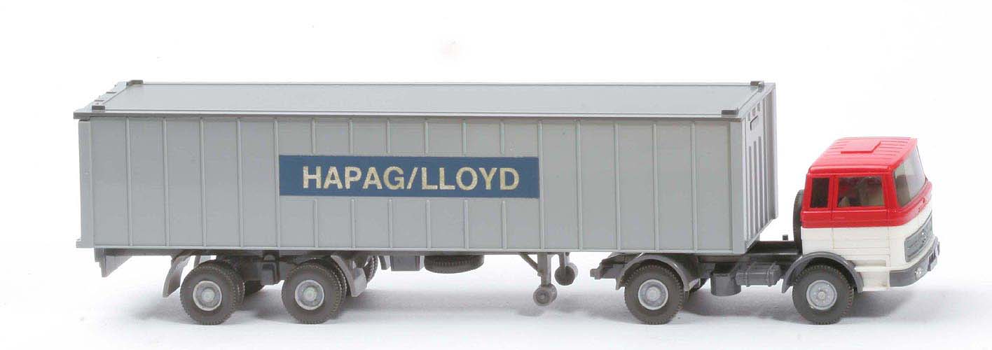 MB LPS 1620 Container-Sattelzug - Hapag-Lloyd rot / weiß / basaltgrau - Hapag-Lloyd 5?
