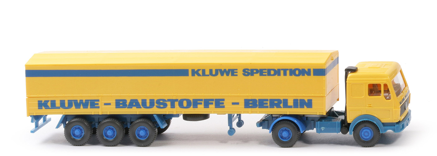 MB 1635 S Pritschen-Sattelzug - Kluwe - in Werbeschachtel - Kluwe (1)