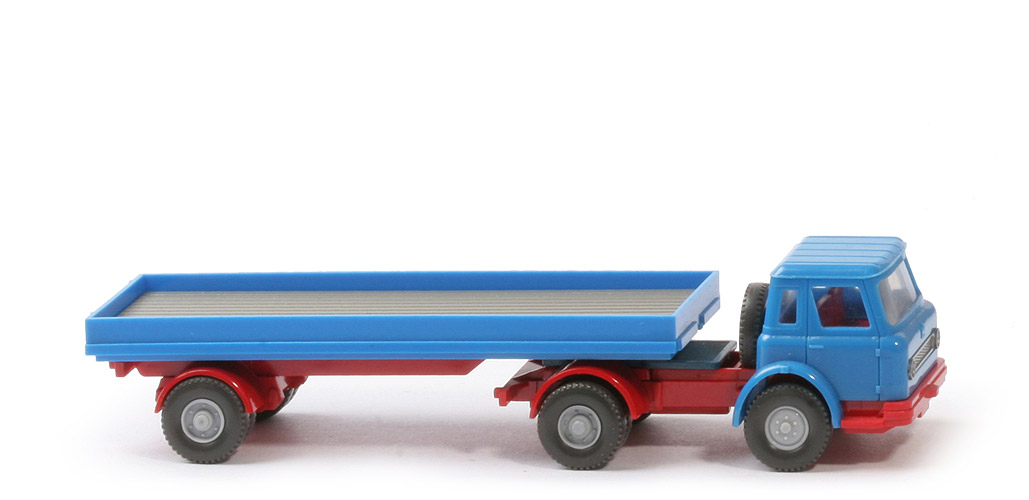 IH Baustoffwagen - Vorserie himmelblau - 502/1 Vors