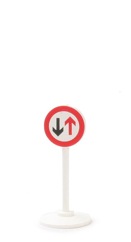 Verkehrszeichen Neuauflage (2003) - Verbot der Durchfahrt bei Gegenverkehr, Druck - nicht erfasst