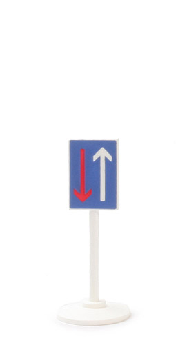 Verkehrszeichen Neuauflage (2003) - Gegenverkehr muss warten, Druck - nicht erfasst