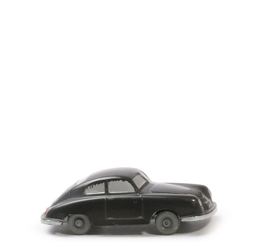 Porsche 356 Rollachser - dunkelanthrazit, mit silberner Schablonierung - 160/2l