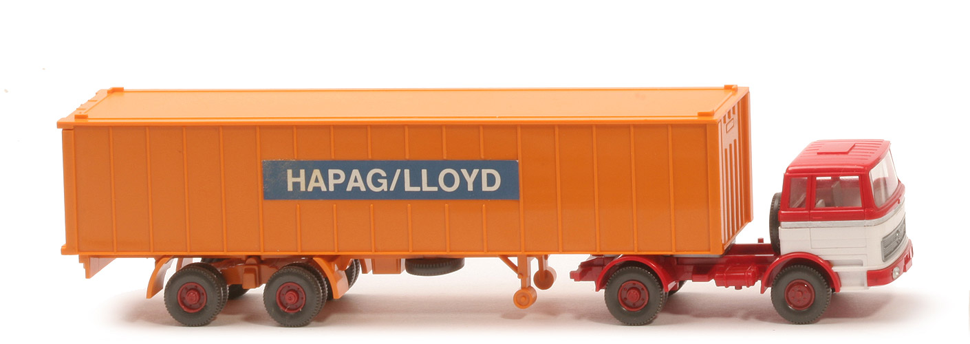 MB LPS 1620 Container-Sattelzug - Hapag-Lloyd  rot / weiß / rot - Hapag-Lloyd 5?