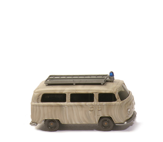 VW T2 Bus Feuerwehr - mit Dachaufbau, Fehlfarbe mit Schlieren - 603/9 ?