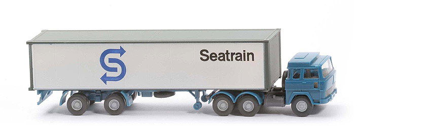 Seatrain, Liliput-Container - Glattwand-Container (40 ft, ohne Seitentüren) - 528a/4 a