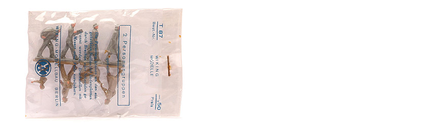 Gehende Figuren Form C - Cellontüte - 870/5 ...