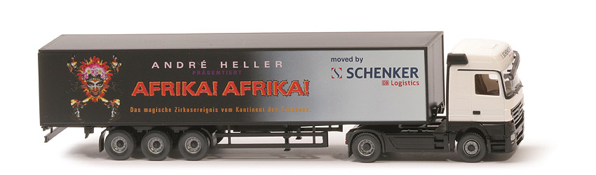 MB Actros MP3 LH Megaspace Koffersattelzug (2007) - Afrika II (Schenker 44459) - nicht erfasst