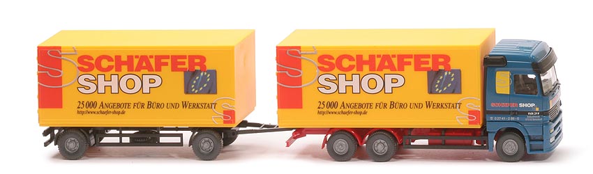 MB Actros 1831 Koffer-Fernlastzug 3/2 (2000) - Schäfer Shop - Schäfer Shop (3)
