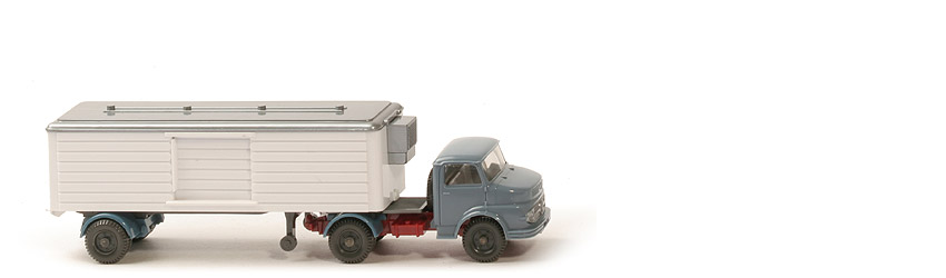 MB 1413 Kühlsattelzug o. Lüfter - ZM graublau/hellbraunrot - 520/30c
