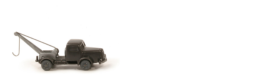 Henschel Abschleppwagen - anthrazit - 630/6e