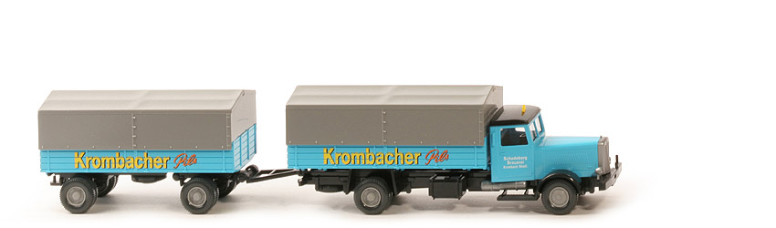 Hanomag HD5N Pritschenlastzug (2006) - Krombacher - nicht erfasst