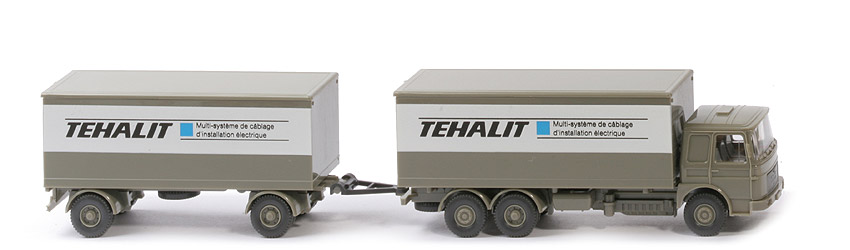 MAN Büssing Koffer-Fernlastzug - Tehalit (französisch) - Tehalit (2)