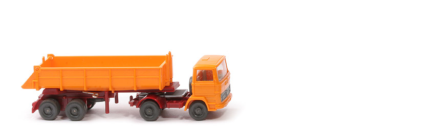 MB LPS 1317 Alter Hinterkipper - m. Spiegel m. Lkr, orangegelb, ZH verstärkt - 677/10