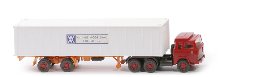 Magirus 235 D Container-Sattelzug - WM Wiking 1 x 40 ft - nicht erfasst