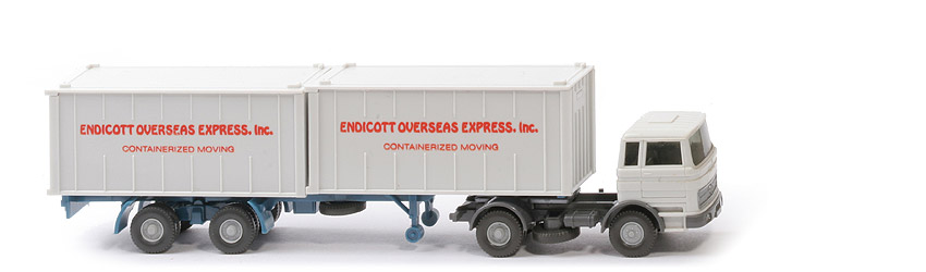 MB LPS 1620 Container-Sattelzug - ENDICOTT 2-zeilig - Endicott Overseas (2)
