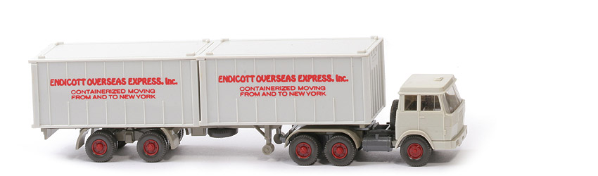 Hanomag-Henschel Container-Sattelzug - ENDICOTT 3-zeilig - Endicott Overseas (1)