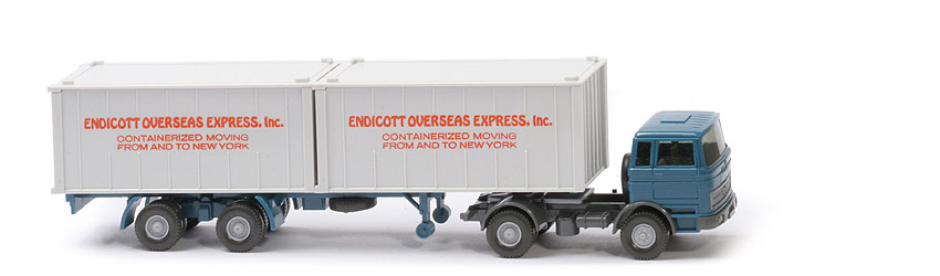 MB LPS 1620 Container-Sattelzug - ENDICOTT 3-zeilig - Endicott Overseas (3)