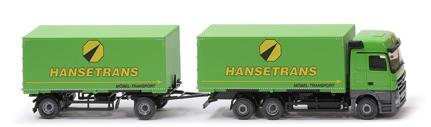 MB Actros MP3 LH Megaspace Wechselkofferzug (2016) - Hansetrans - nicht erfasst