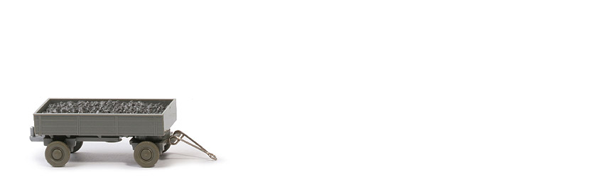 LKW-Anhänger (Typ 5) - ZH silbern eingesetzt , PR betongrau, CH betongrau mit Kohlenladung - 400/12b