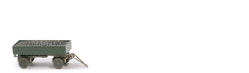 LKW-Anhänger (Typ 5) - ZH angeklebt, PR dunkelresedagrün, CH platingrau mit Kohlenladung - 400/14 ?