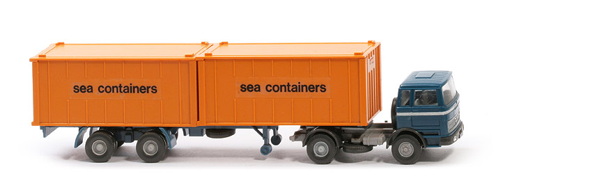 MB LPS 1620 Container-Sattelzug I - Sea Containers, 2 x 20 ft  Beschriftung Folie - nicht erfasst