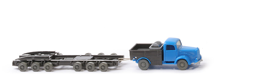 MB L 5000 Alter Straßenroller - FH, CH himmelblau, PR anthrazit - 590/4b