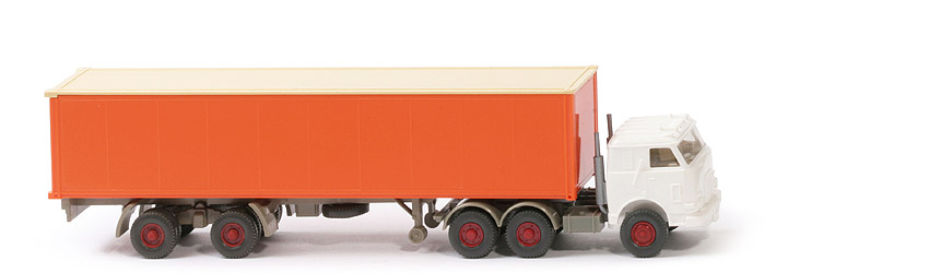 US-Zugmaschine Container-Sattelzug - wie Ceti ohne Druck (Farbmuster) - Ceti ~