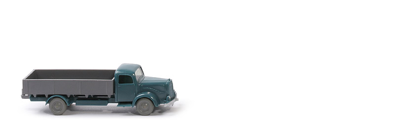 MB L 5000 Pritsche - FH, CH helles ozeanblau, Pritsche basaltgrau, ZH Typ 1 - 430/10e