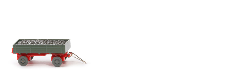 LKW-Anhänger (Typ 5) - ZH integriert, PR dunkelresedagrün, CH orangerot, mit Kohleladung - 431/2b~