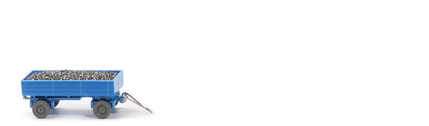 LKW-Anhänger (Typ 5) - ZH angeklebt, PR himmelblau, CH himmelblau - 400/13b