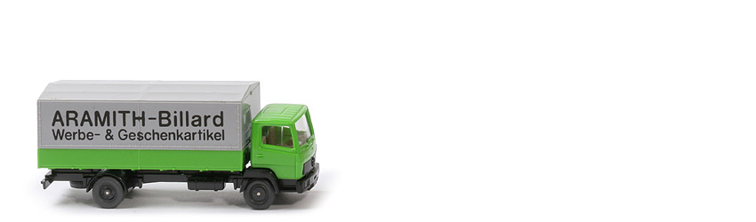 MB 814 Pritschen-Lkw - Pseudo-Werbemodell "Aramith" - 431/4
