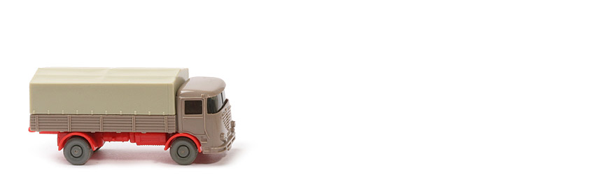 Büssing LU 7 - braunelfenbein / orangerot, CH geschlossen, o. Blinker - 474/3h