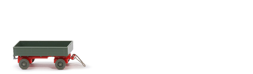 LKW-Anhänger (Typ 5) - ZH angeklebt, PR dunkelresedagrün, CH orangerot Germany - 400/15~