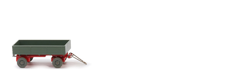 LKW-Anhänger (Typ 5) - ZH angeklebt, PR dunkelresedagrün, CH rot - 400/14l