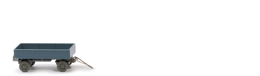 LKW-Anhänger (Typ 5) - ZH silbern eingesetzt , PR mattgraublau, CH basaltgrau - 400/12d ~