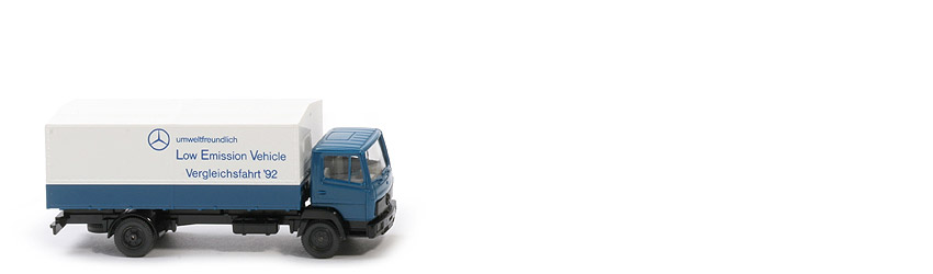 MB 814 Pritschen-Lkw - Mercedes “Vergleichsfahrt 92“ - Mercedes (52)