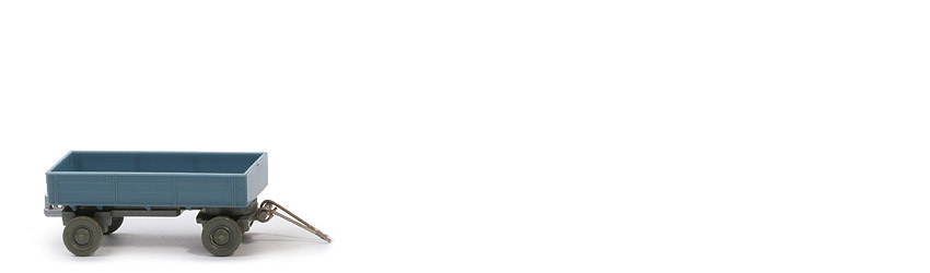 LKW-Anhänger (Typ 5) - ZH silbern eingesetzt , PR mattgraublau, CH betongrau - 400/12d ~