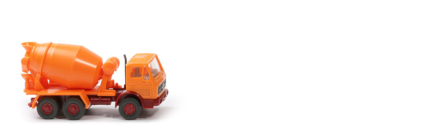 MB 2224 Betontransport - Mercedes Werbemodell ohne "Readymix"-Beschriftung - Mercedes (1b)