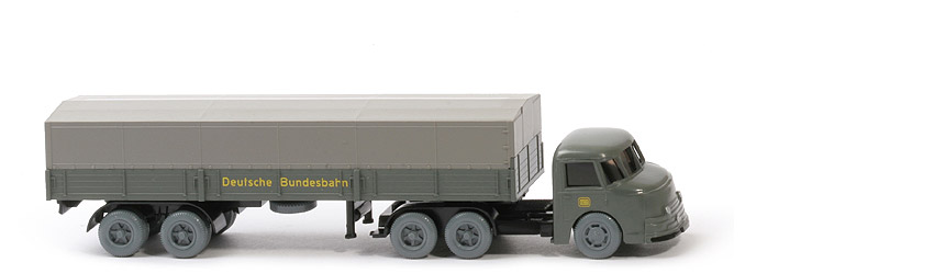 Henschel Bimot Pritschen-Sattelschlepper (2021) - PMS: "Wiking-Verkehrs-Modelle Nr. 95" - nicht erfasst