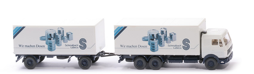 MB 2235 Koffer-Fernlastzug - Schmalbach Dosen - 457/8