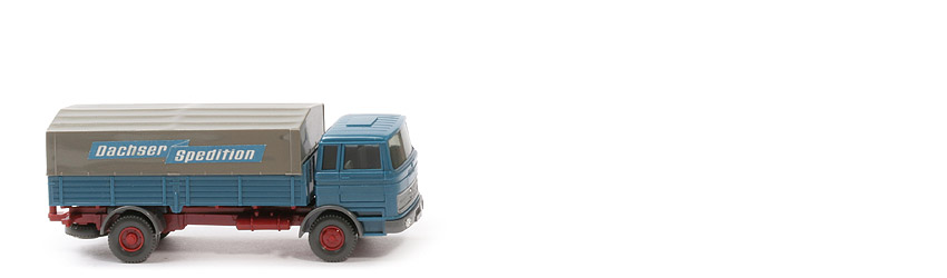 MB LP 1620  - Dachser Spedition, azurblau / hellbraunrot - Dachser/7