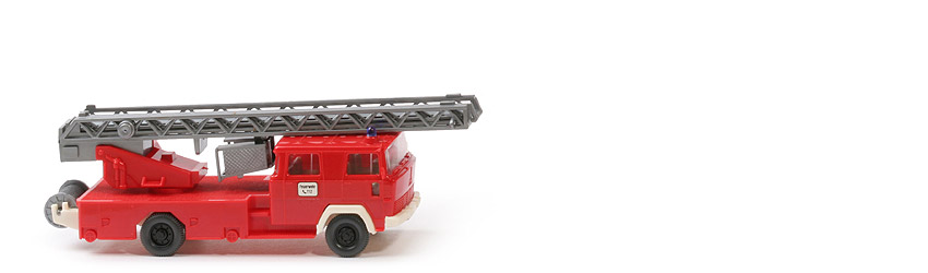 Magirus Leiterwagen DLK 23-12 - rot, Dünnfolie - 620/40b