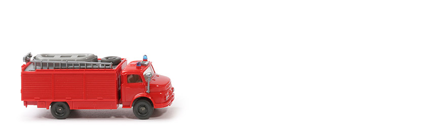 MB L 1413 Rüstwagen mit Boot - orangerot, m. Eckfenstern, CH basaltgrau - 623/5b