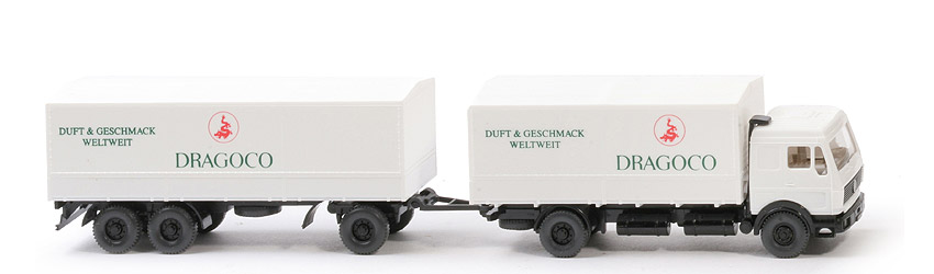 MB 1635 Fernlastzug 2/3 - Dragoco mit Werbeeinlage - Dragoco ?