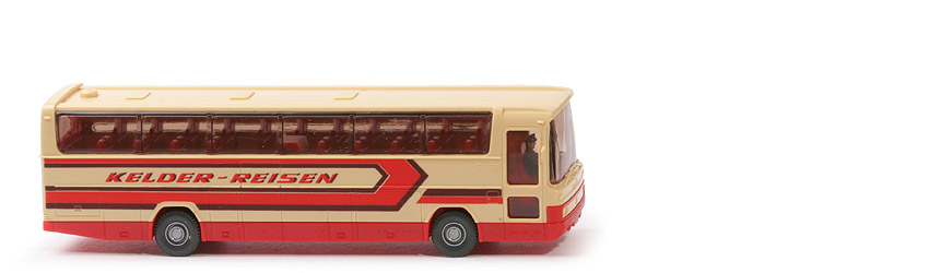 Reisebus MB O 303 RHD - Kelder - Werbemodell - Kelder